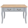 Voir la diapositive 3 : VIDAXL Table basse Gris 80 x 80 x 50 cm Bois