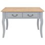 Voir la diapositive 3 : VIDAXL Table basse Gris 80 x 80 x 50 cm Bois