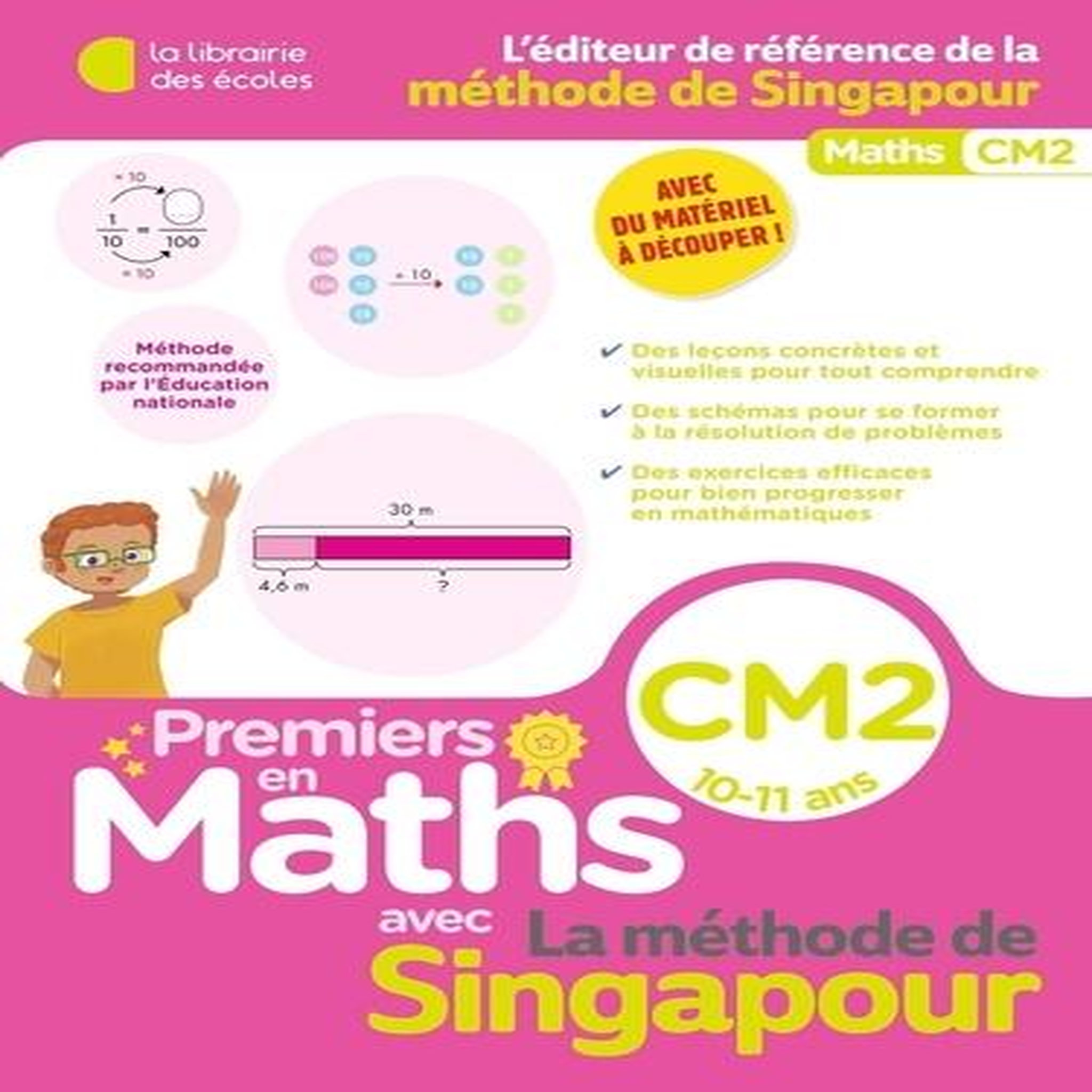 PREMIERS EN MATHS AVEC LA METHODE DE SINGAPOUR CM2. EDITION 2025, Kritter Chantal