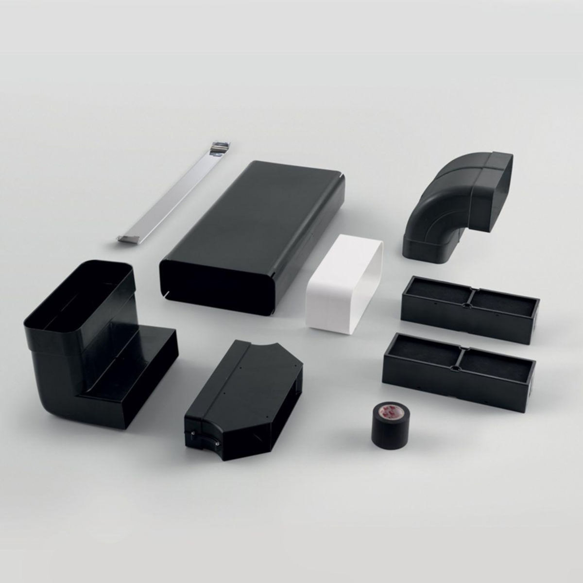 ELICA Kit cheminée évacuation KIT0167756 NIKOLATESLA intérieur plinthe