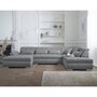 Voir la diapositive 1 : LISA DESIGN Vermont - canapé panoramique d'angle droit - 7 places - xxl