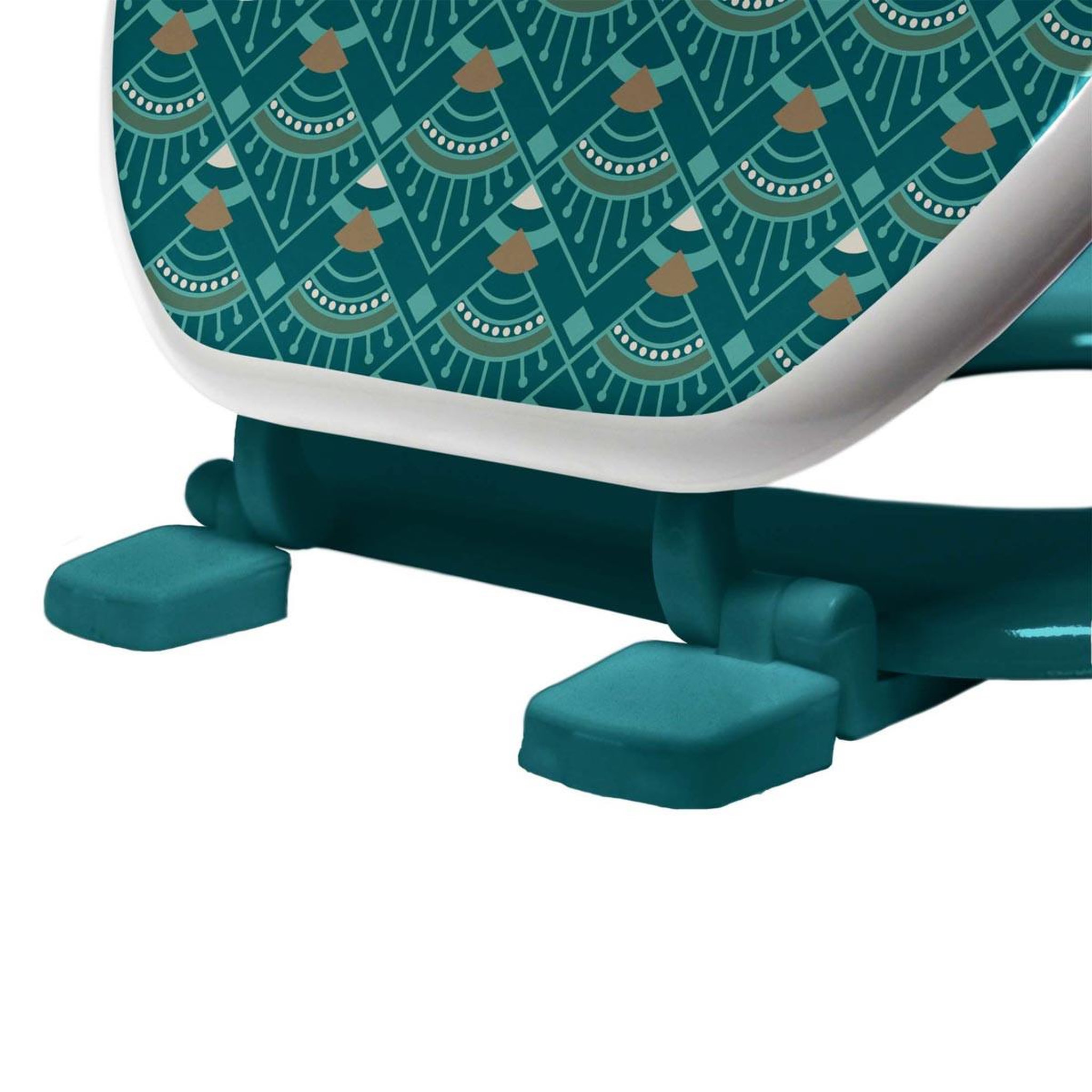 Voir la diapositive 3 : Douceur d'Intérieur Abattant wc imprimé  imperia  47cm vert