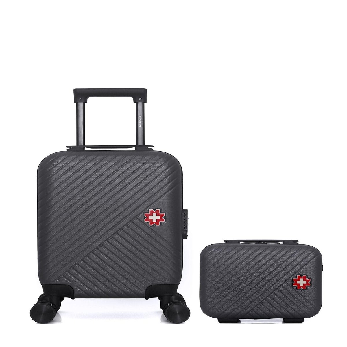SWISS KOPPER SWISS KOPPER  -  Lot de 2  -  Valise cabine XXS et vanity SPIEZ