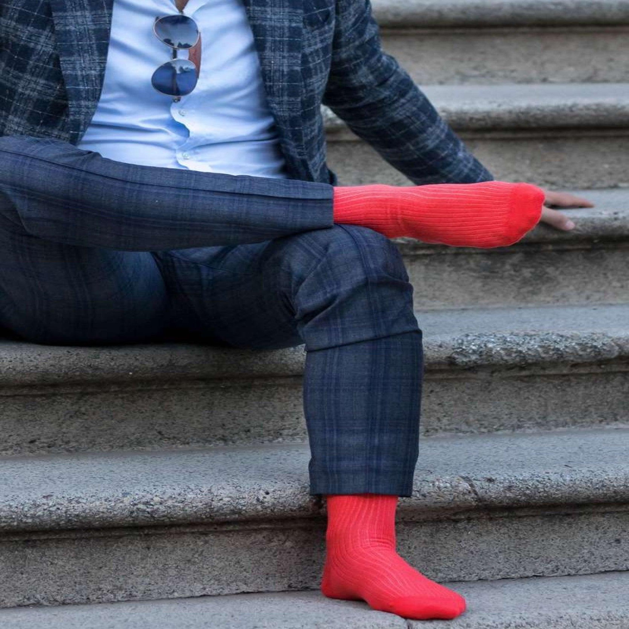 Voir la diapositive 4 : PIRIN HILL Chaussettes sans élastique coton bio corail