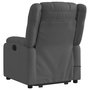 Voir la diapositive 5 : VIDAXL Fauteuil de massage inclinable Gris fonce Tissu