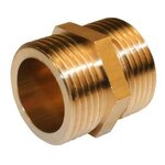 CENTRALE BRICO Mamelon à visser laiton M 33 x 42 pour tube en cuivre