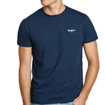 Pepe Jeans T-shirt Marine Homme Pepe Jeans Original Basic 508212. Coloris disponibles : Bleu