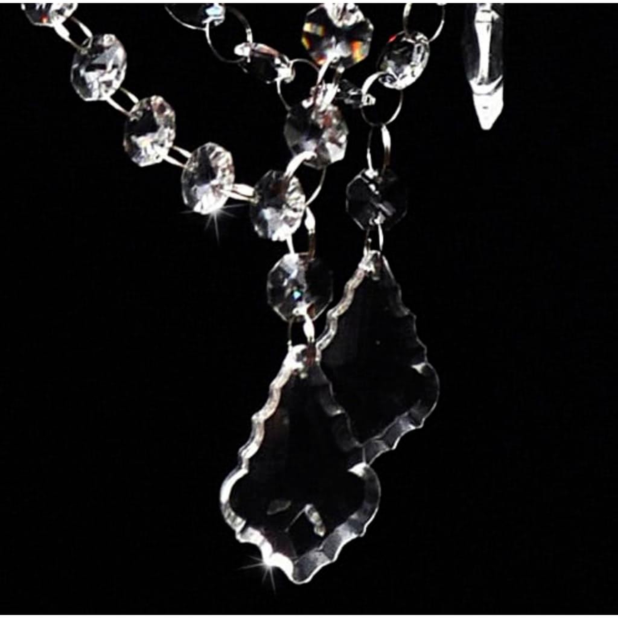 Voir la diapositive 3 : VIDAXL Chandelier avec 2800 cristaux E14