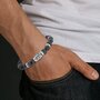 Voir la diapositive 2 : SC CRYSTAL Bracelet homme par SC Crystal orné d'une labradorite