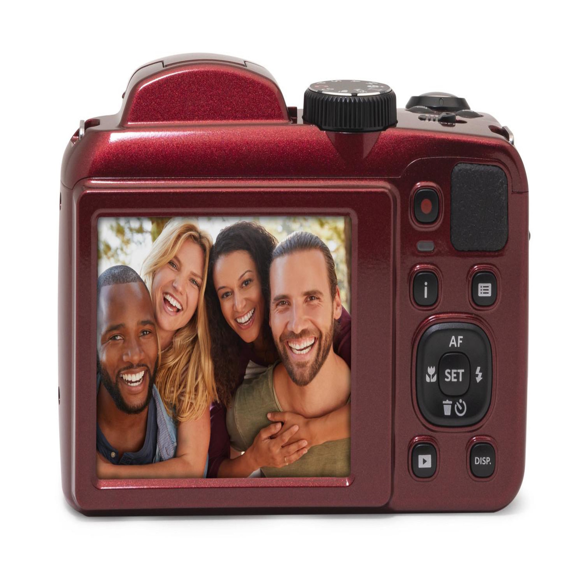 Voir la diapositive 3 : Toshiba Appareil photo Bridge Numérique Kodak Pixpro Astro Zoom AZ255 Rouge