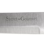 SECRET DE GOURMET Bloc de 11 couteaux, aiguiseur et ciseaux avec support en bois