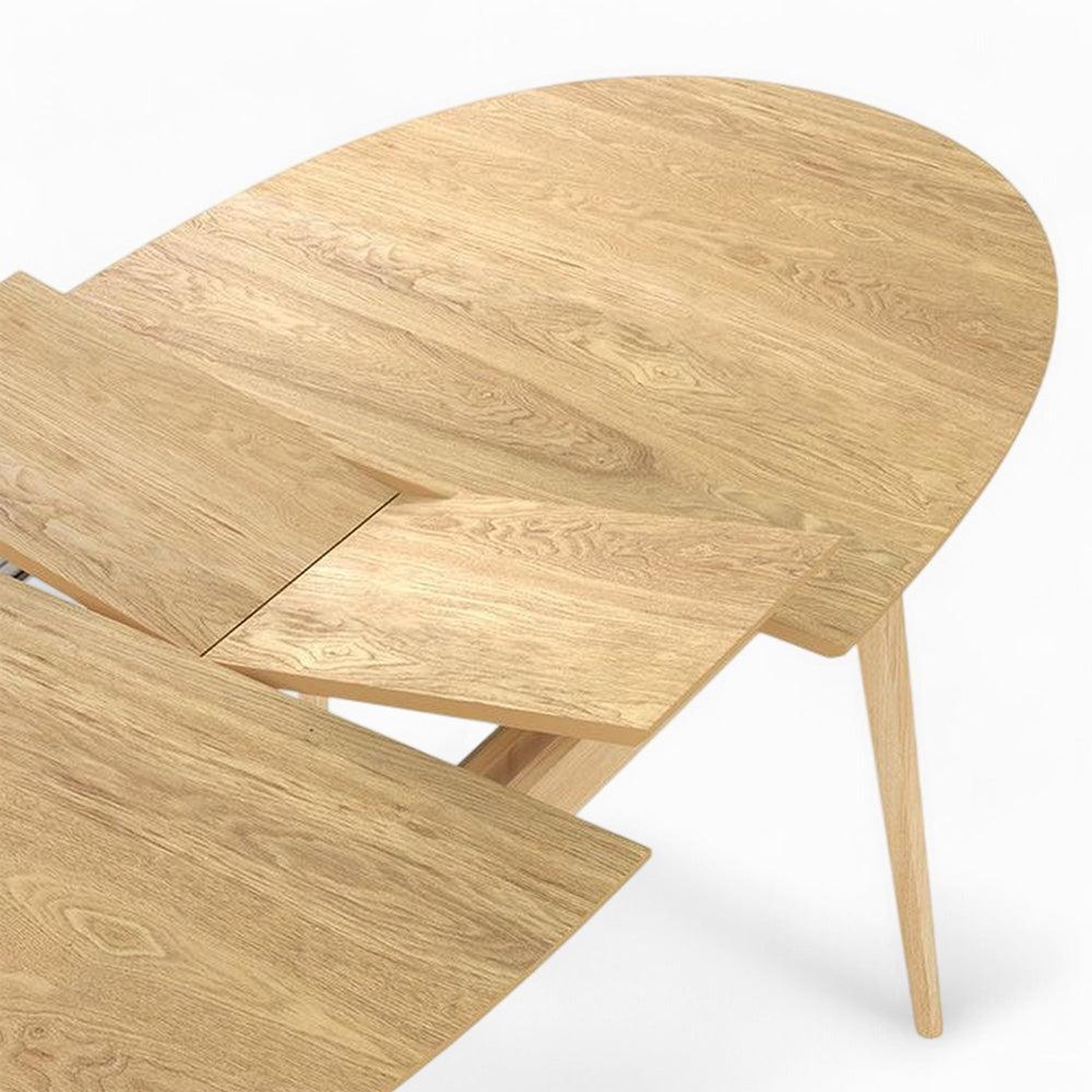 Voir la diapositive 6 : MAISON PAVANE Table et chaises en bois clair 6 personnes-eddy