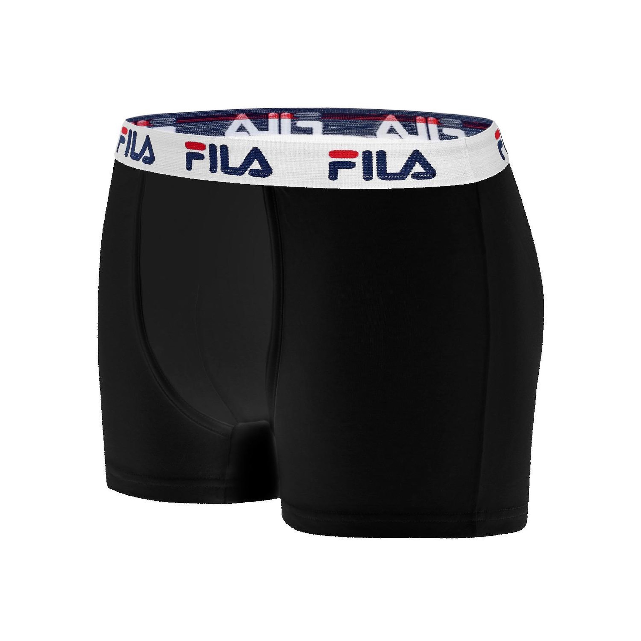 Voir la diapositive 5 : FILA Lot de 4 boxers coton homme fu5016 uni