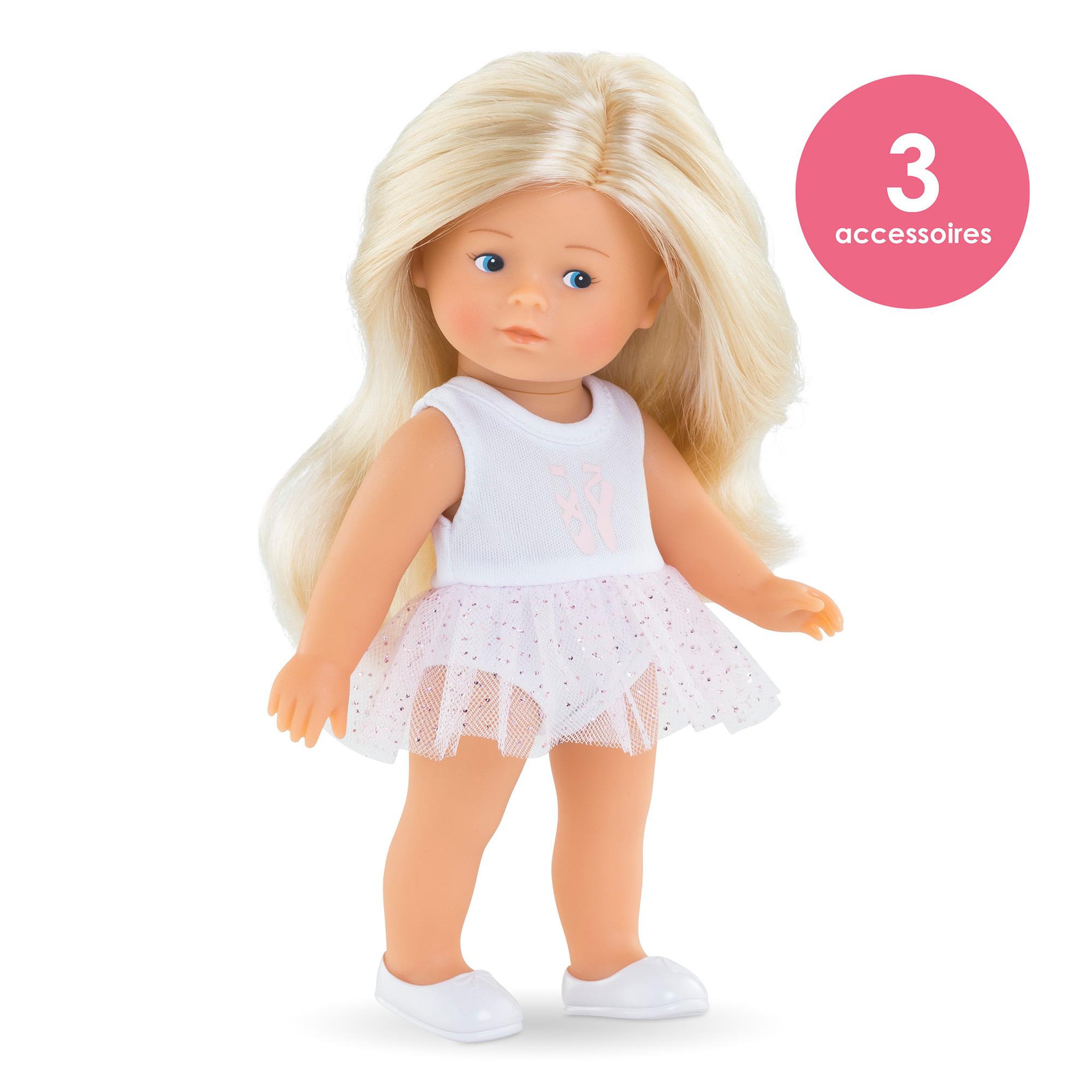 Voir la diapositive 2 : Corolle Coffret Poupée Mini Corolline Rosy Ballerine