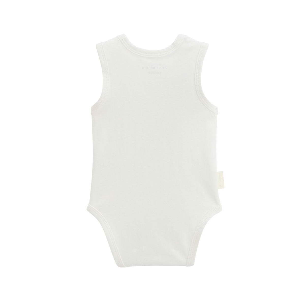 Petit Béguin Lot de 2 bodies bébé sans manches Liwa