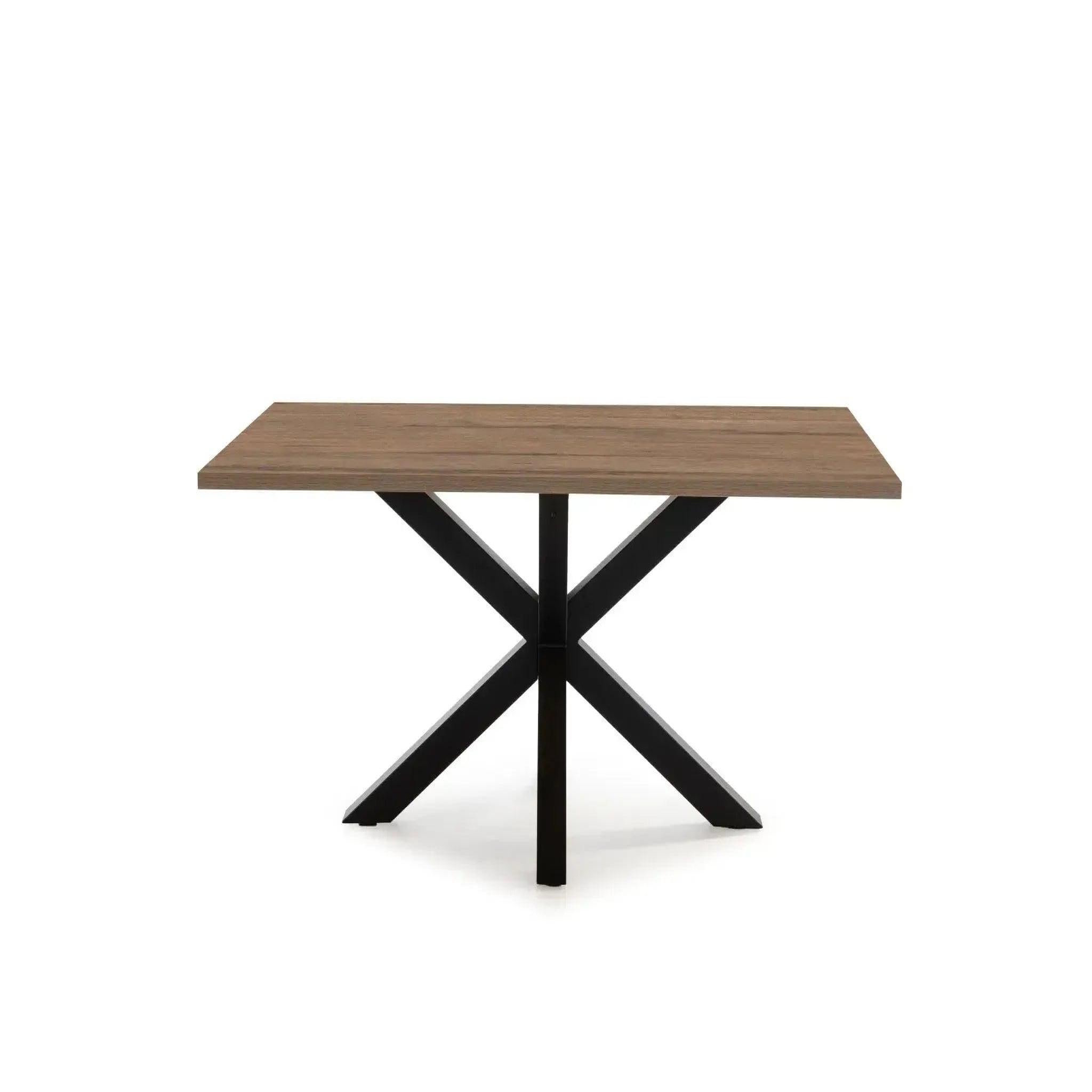 Voir la diapositive 1 : CASANOVA PARIS Silta - table à manger rectangulaire 180cmpieds en métal noir