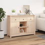 Voir la diapositive 1 : VIDAXL Buffet 100x35x74,5 cm Bois massif de pin