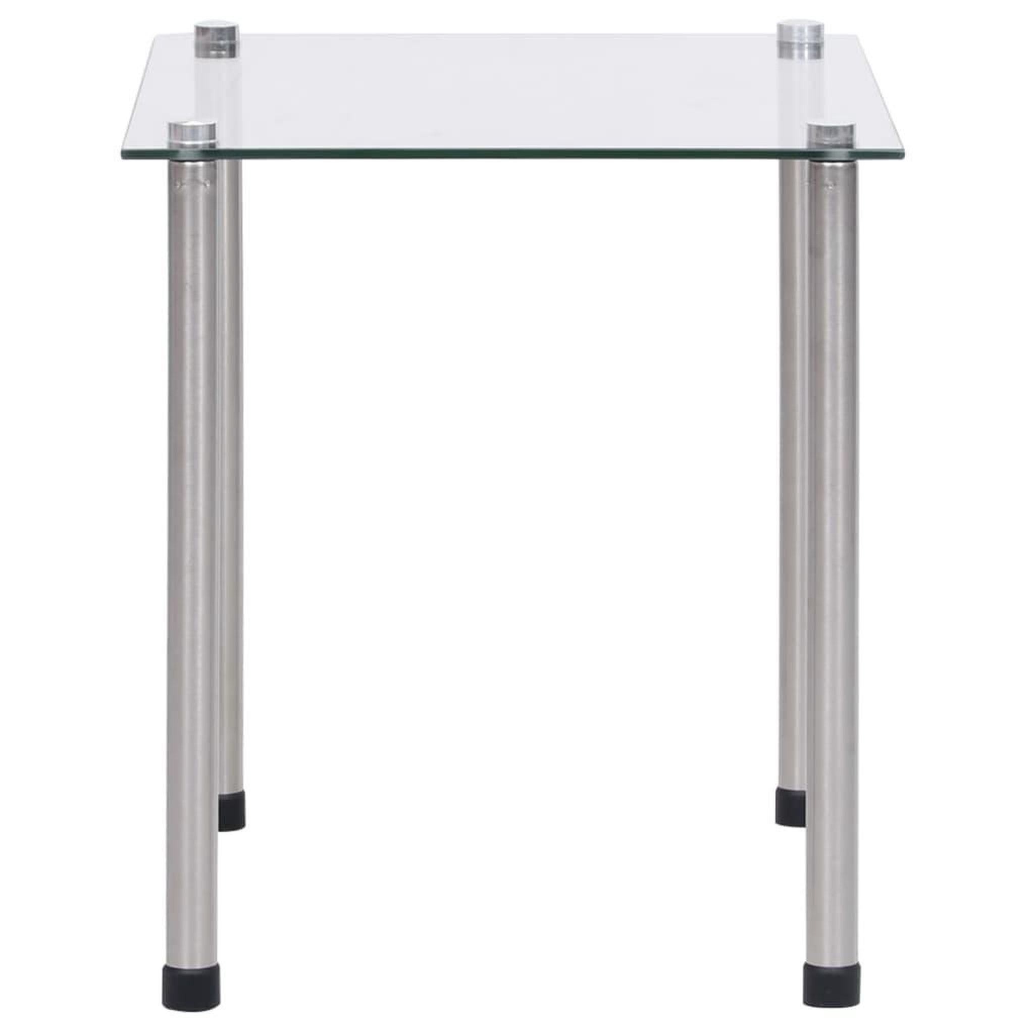 Voir la diapositive 4 : VIDAXL Tables gigognes 3 pcs Transparent Verre trempe