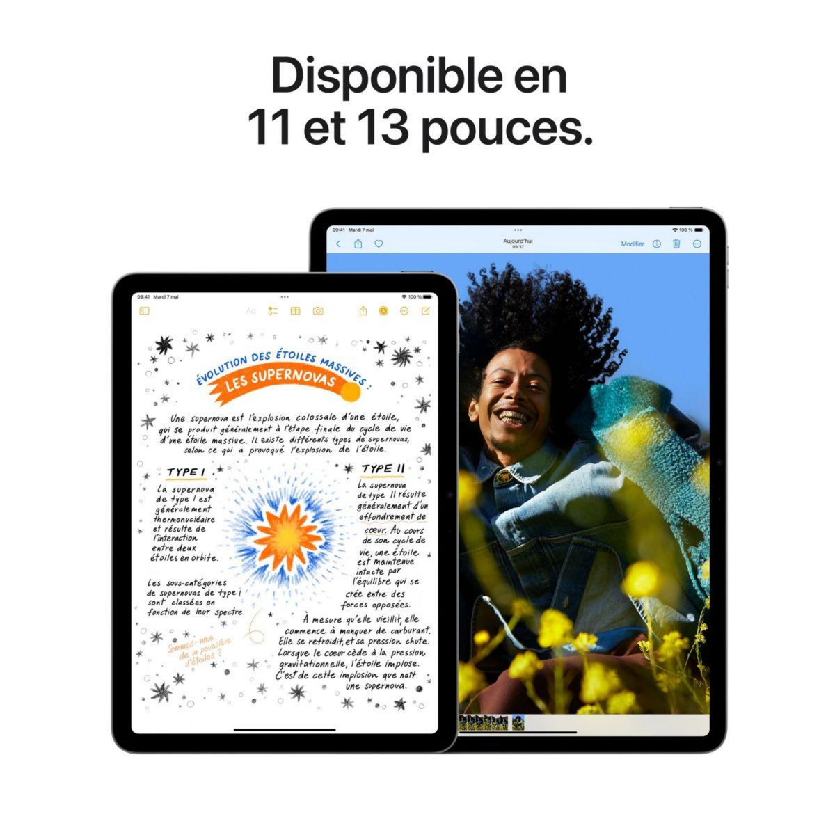 APPLE Tablette Apple Air 13 Gris Sidéral 256Go 2024