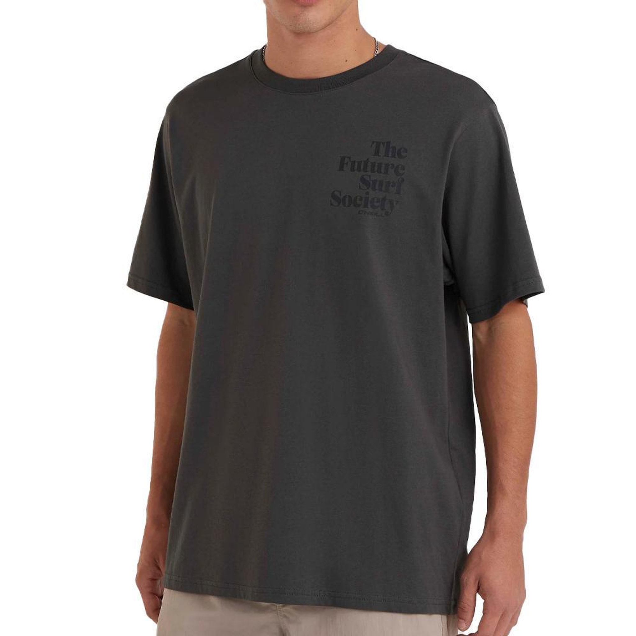 O'NEILL T-Shirt Gris Homme O'Neill Future. Coloris disponibles : Gris