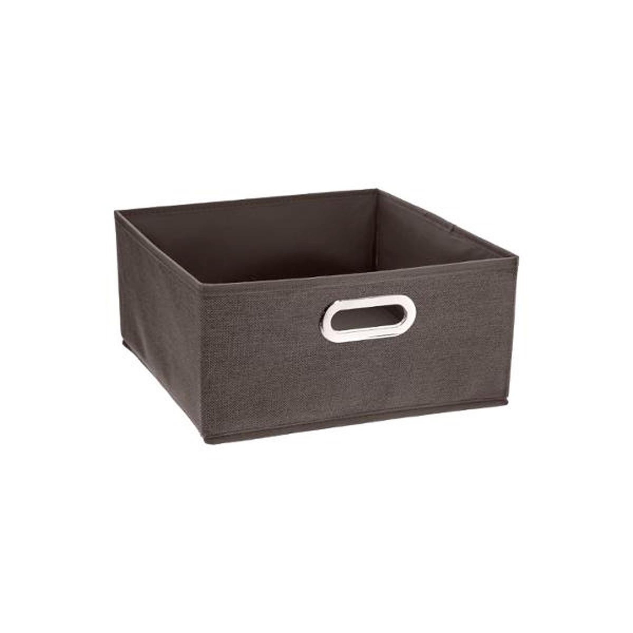 Voir la diapositive 1 : FIVE Boîte de Rangement Pliable  Mix n'Modul  31x31cm Marron