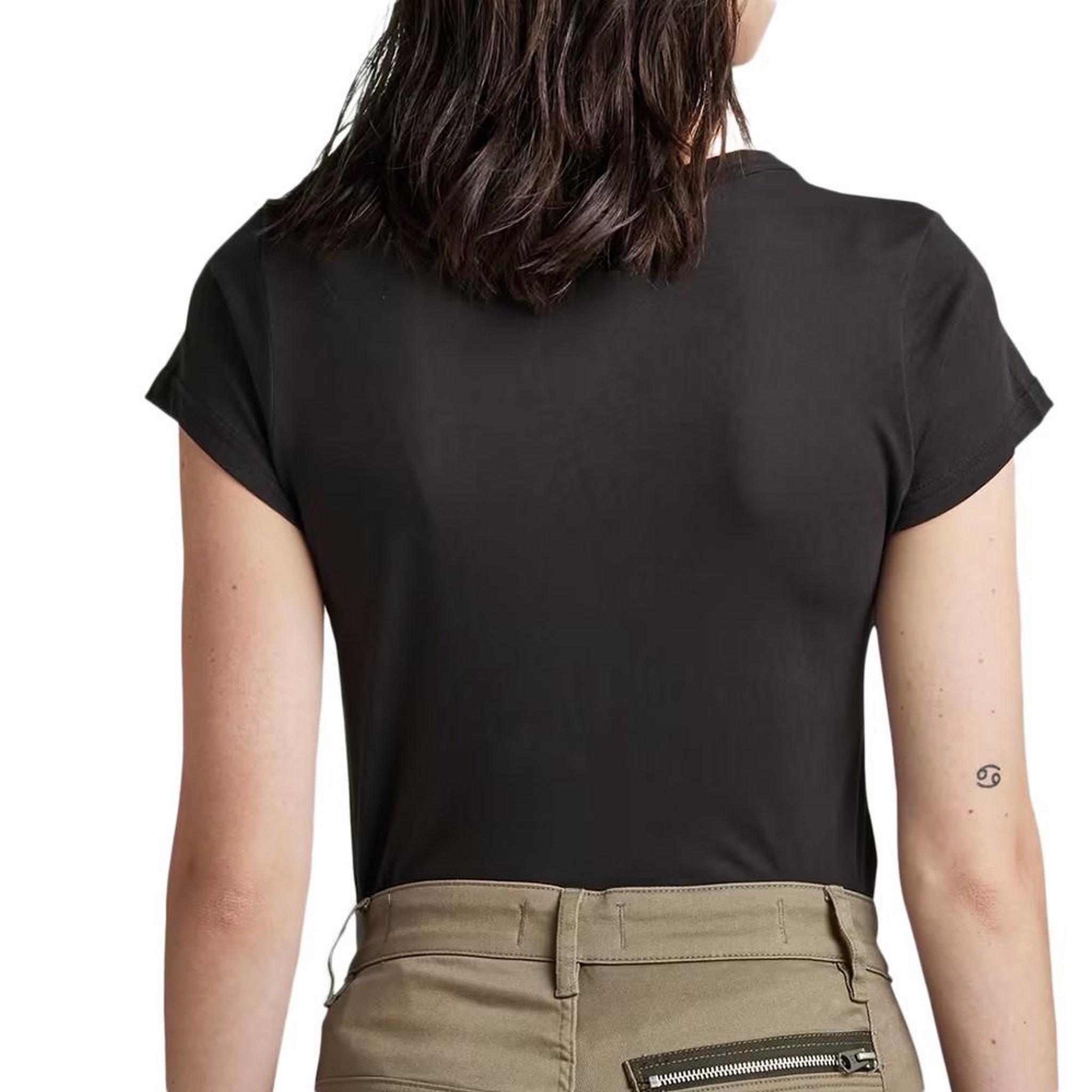 Voir la diapositive 2 : G-Star Raw T-shirt Noir Femme G-Star Raw Eyben D21314-4107