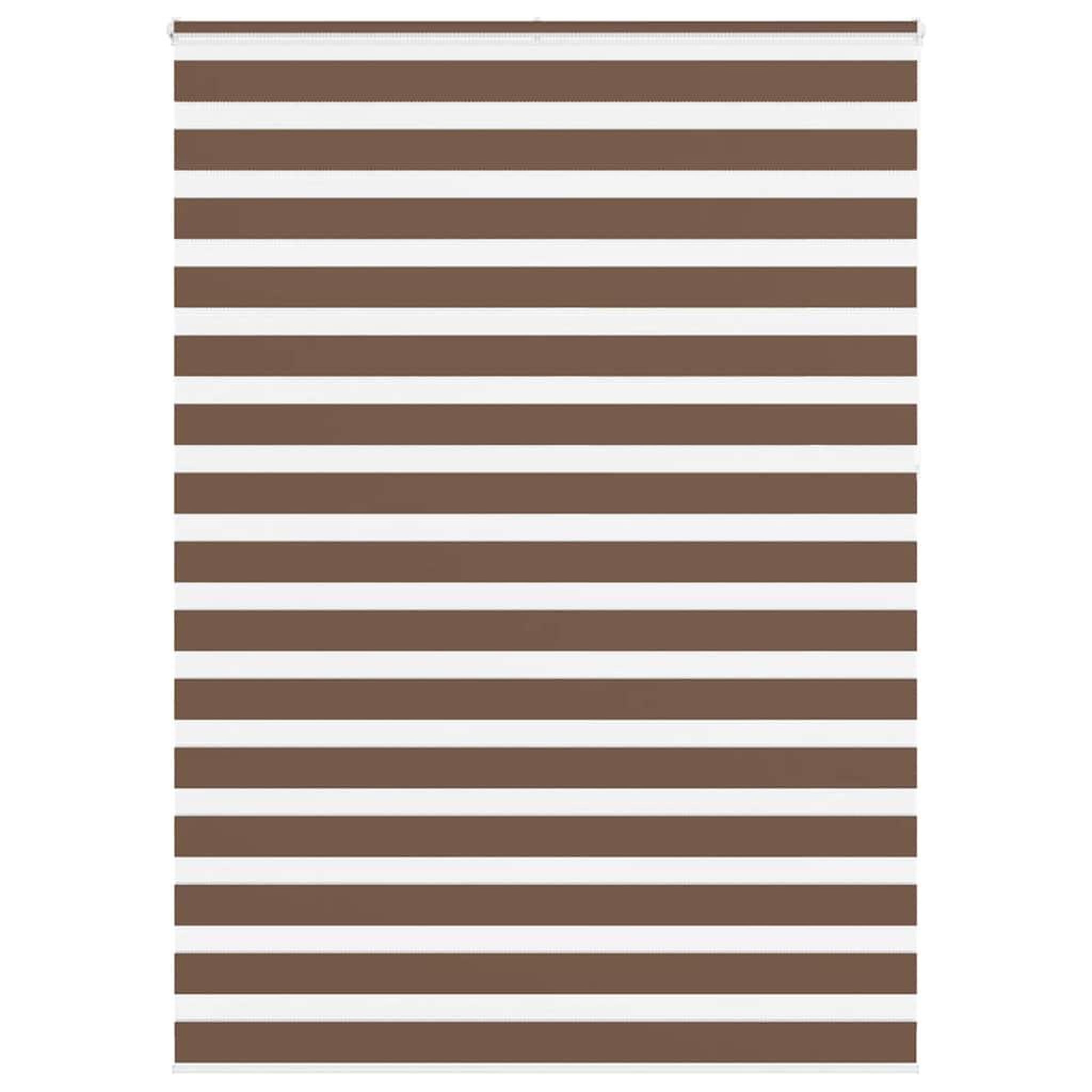 VIDAXL Store zebre marron 155x230cm largeur du tissu 150,9cm polyester