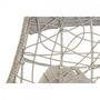 Voir la diapositive 4 : MARKET24 Fauteuil de jardin suspendu DKD Home Decor 82 x 75 x 125 cm Métal rotin synthétique Gris clair (82 x 75 x 125 cm)