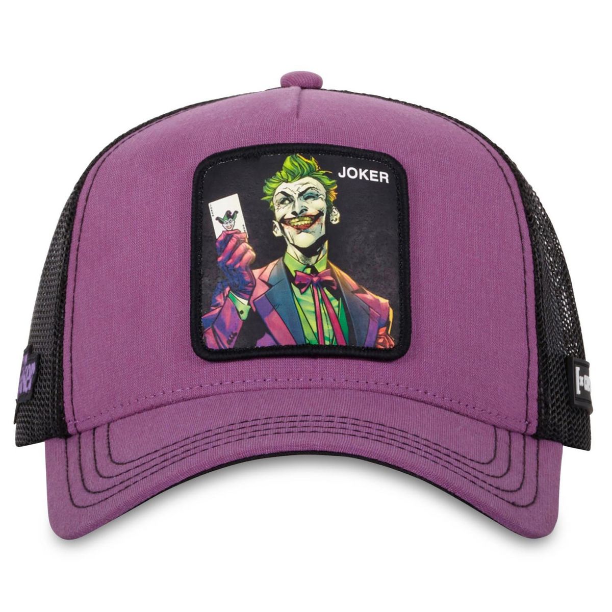 CAPSLAB Casquette homme trucker effet bamboo Dc comics Clown