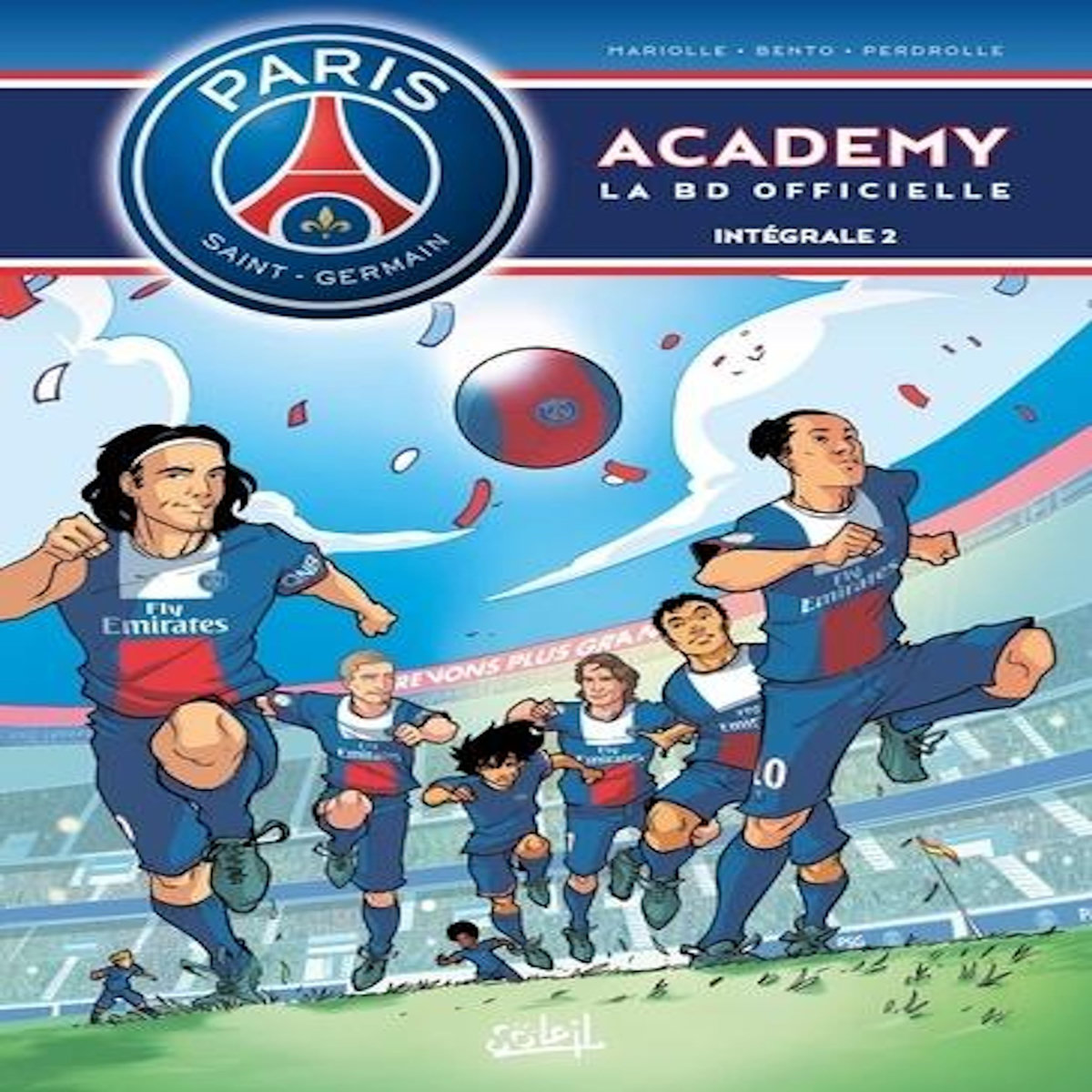PSG ACADEMY INTEGRALE 2 : TOME 3, AFFRONTEMENTS ; TOME 4, MATCHS DECISIFS, Mariolle Mathieu