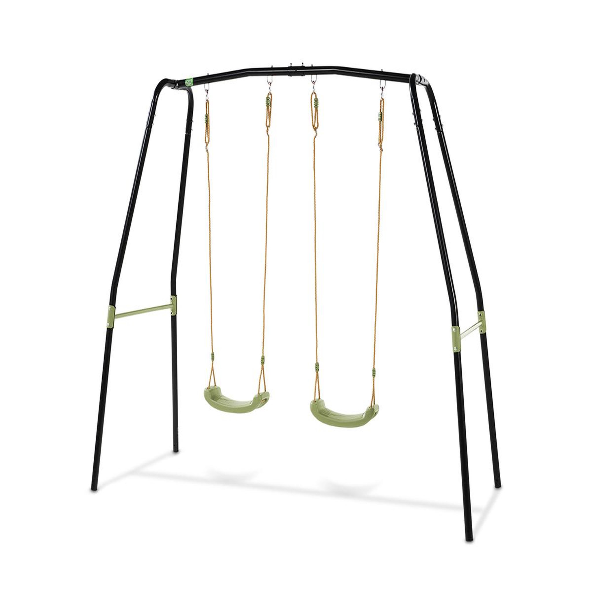 Voir la diapositive 2 : EXIT TOYS Balançoire double pour enfants ivy - exit toys