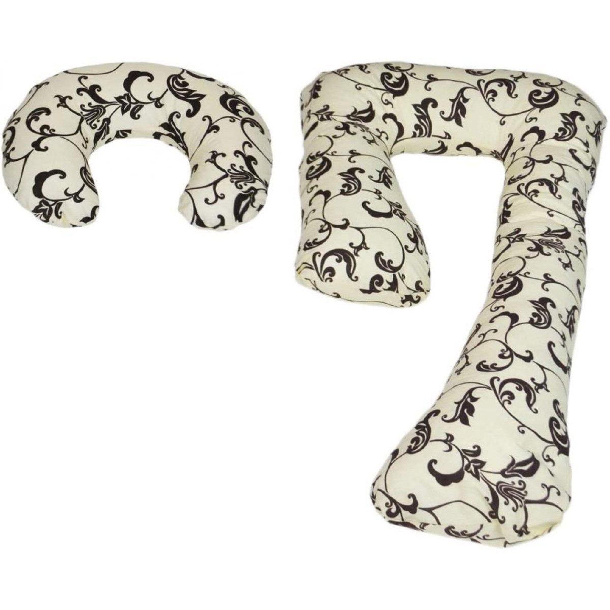 VELINDA Ensemble coussins pre/post natal usages multiples confortable dessin floral clair