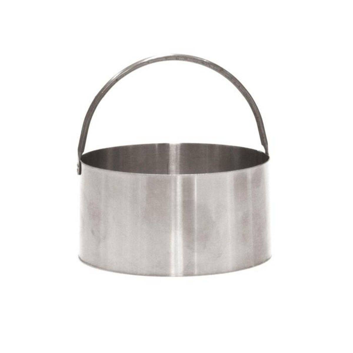 Paris Prix Lot de 3 Emporte-Pièces Inox  Rond  8cm Argent