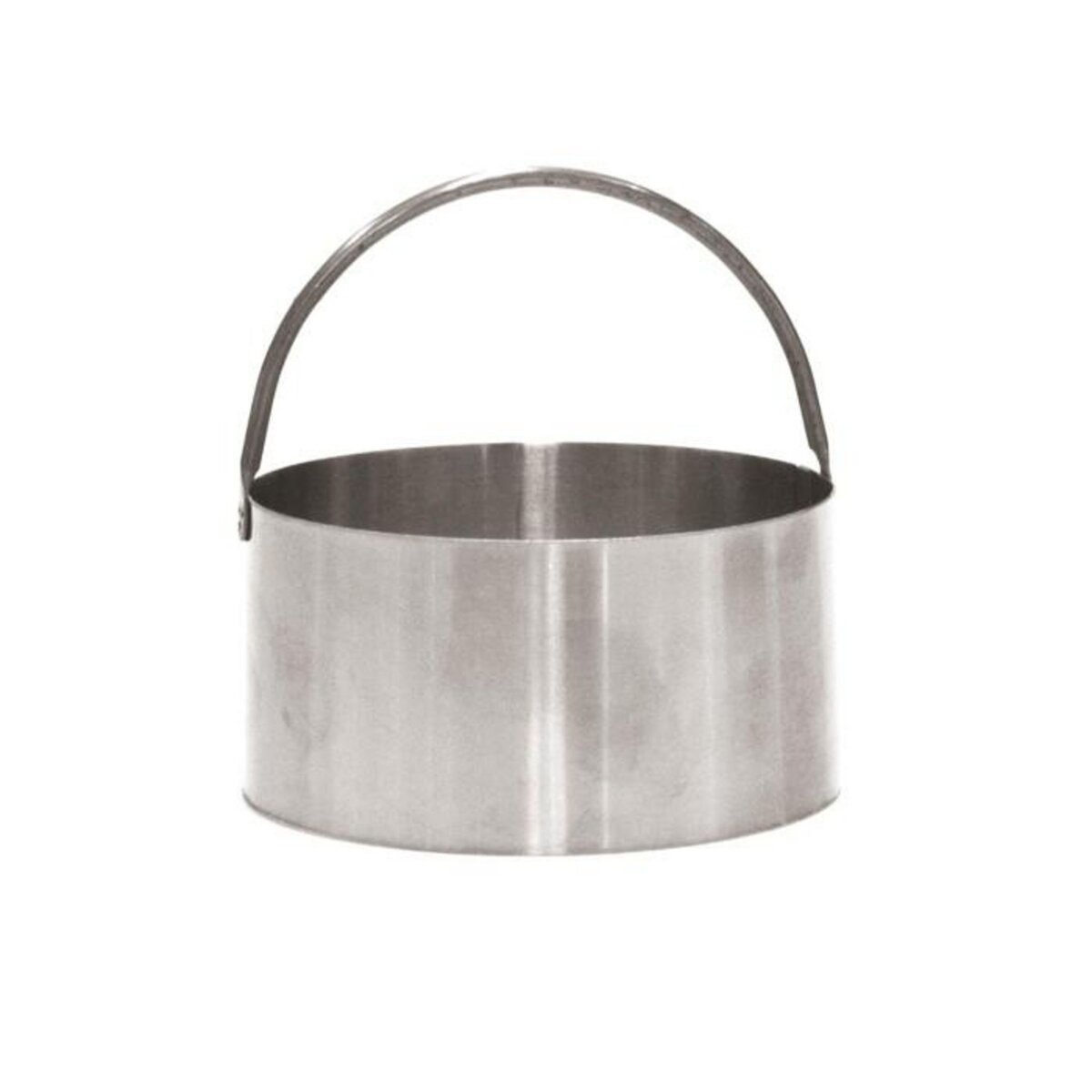 Paris Prix Lot de 3 Emporte-Pièces Inox  Rond  8cm Argent