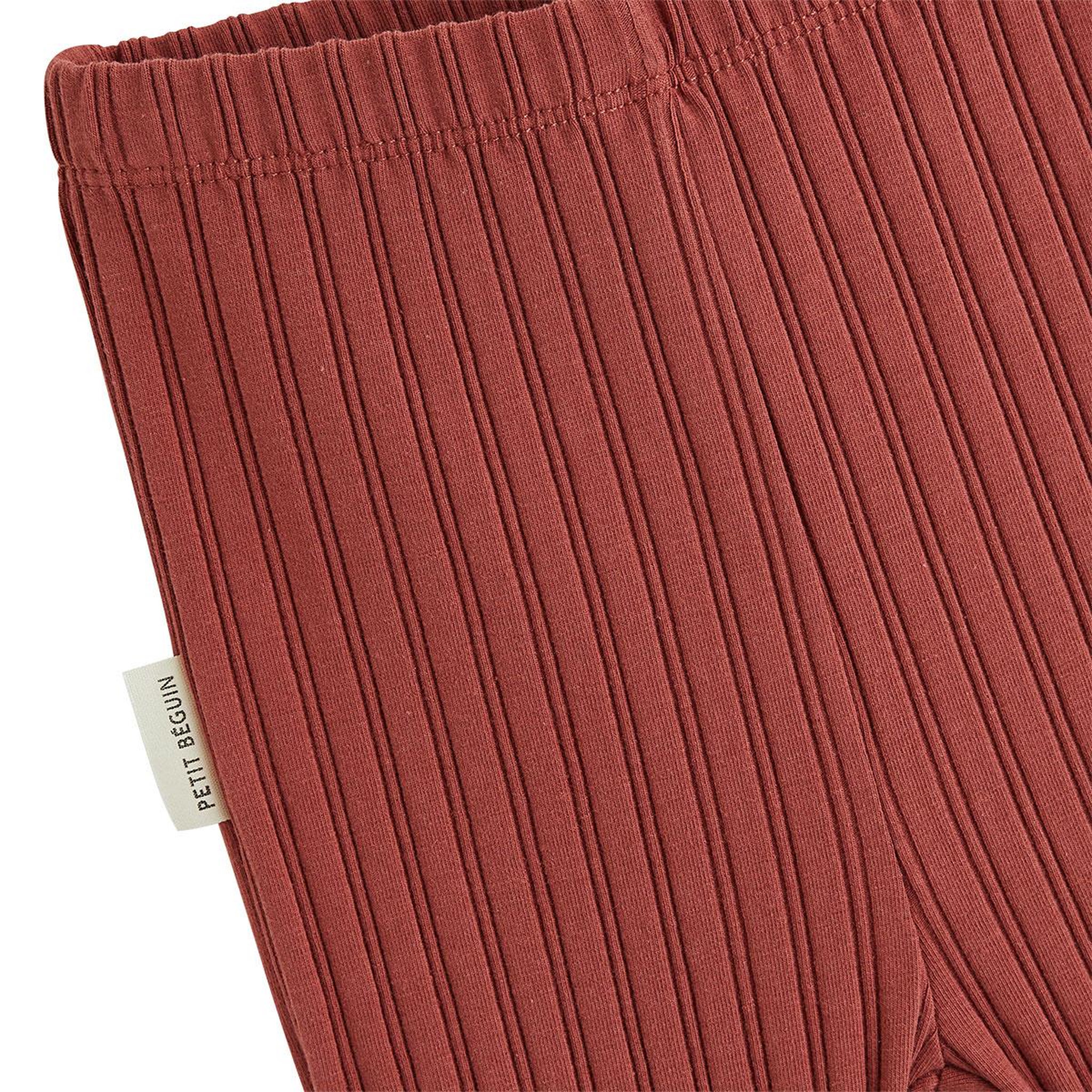 Voir la diapositive 4 : PETIT BEGUIN Lot de 2 leggings enfant côtelés léa