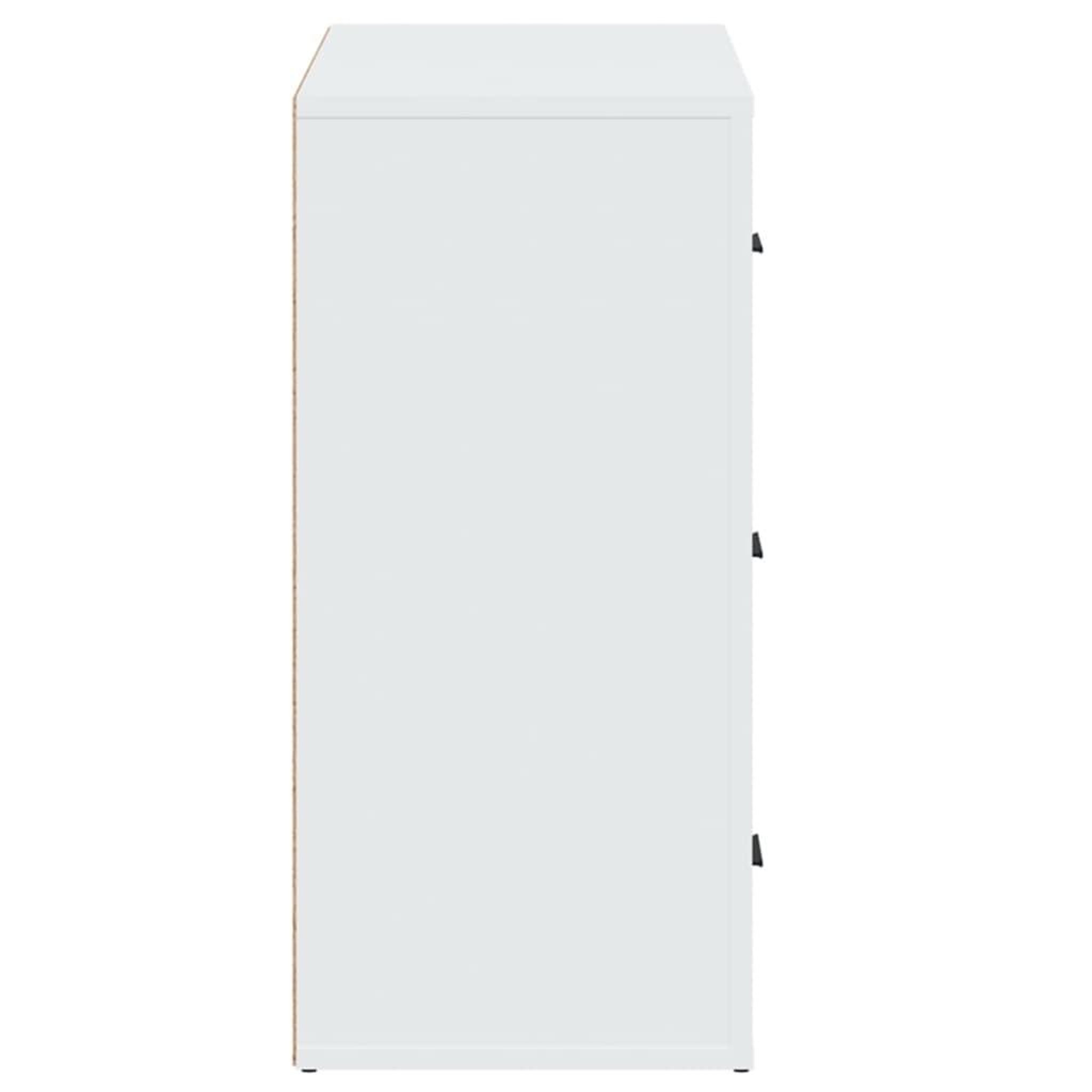 Voir la diapositive 5 : VIDAXL Buffet Blanc 80x33x70 cm Bois d'ingenierie