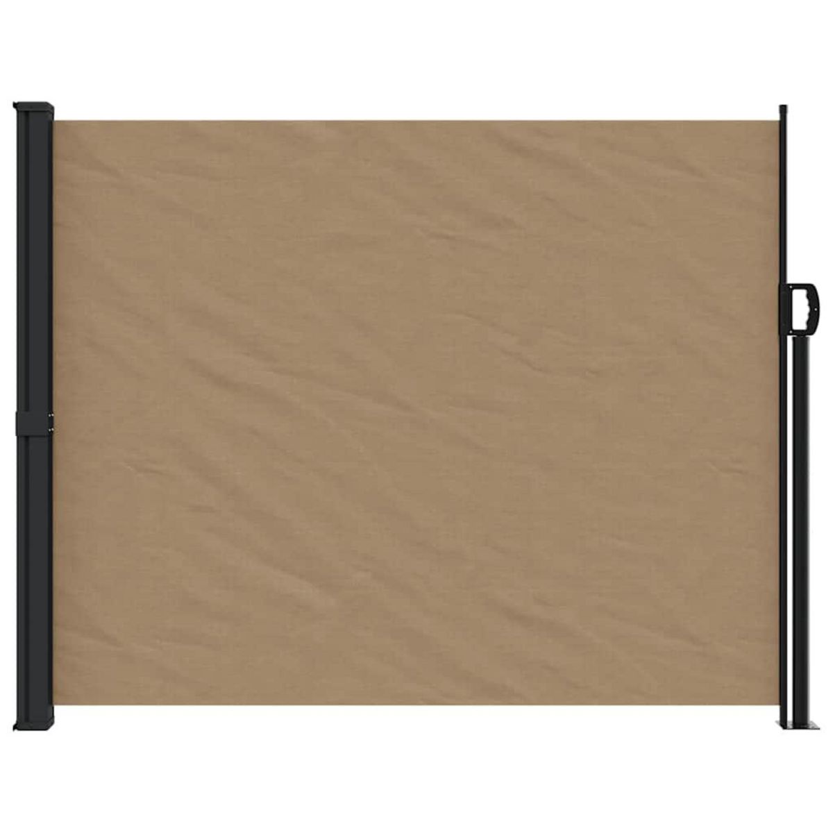 VIDAXL Auvent lateral retractable taupe 160x300 cm