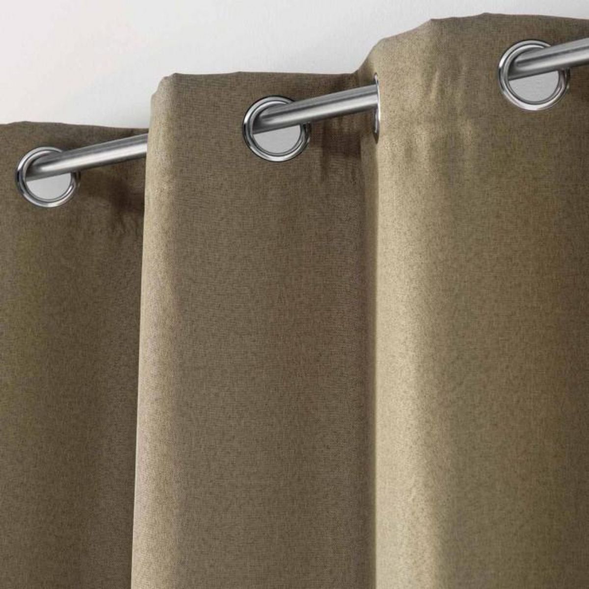 Paris Prix Rideau Occultant  Tissea  135x240cm Noisette