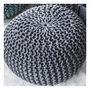 Voir la diapositive 1 : Pouf tricot