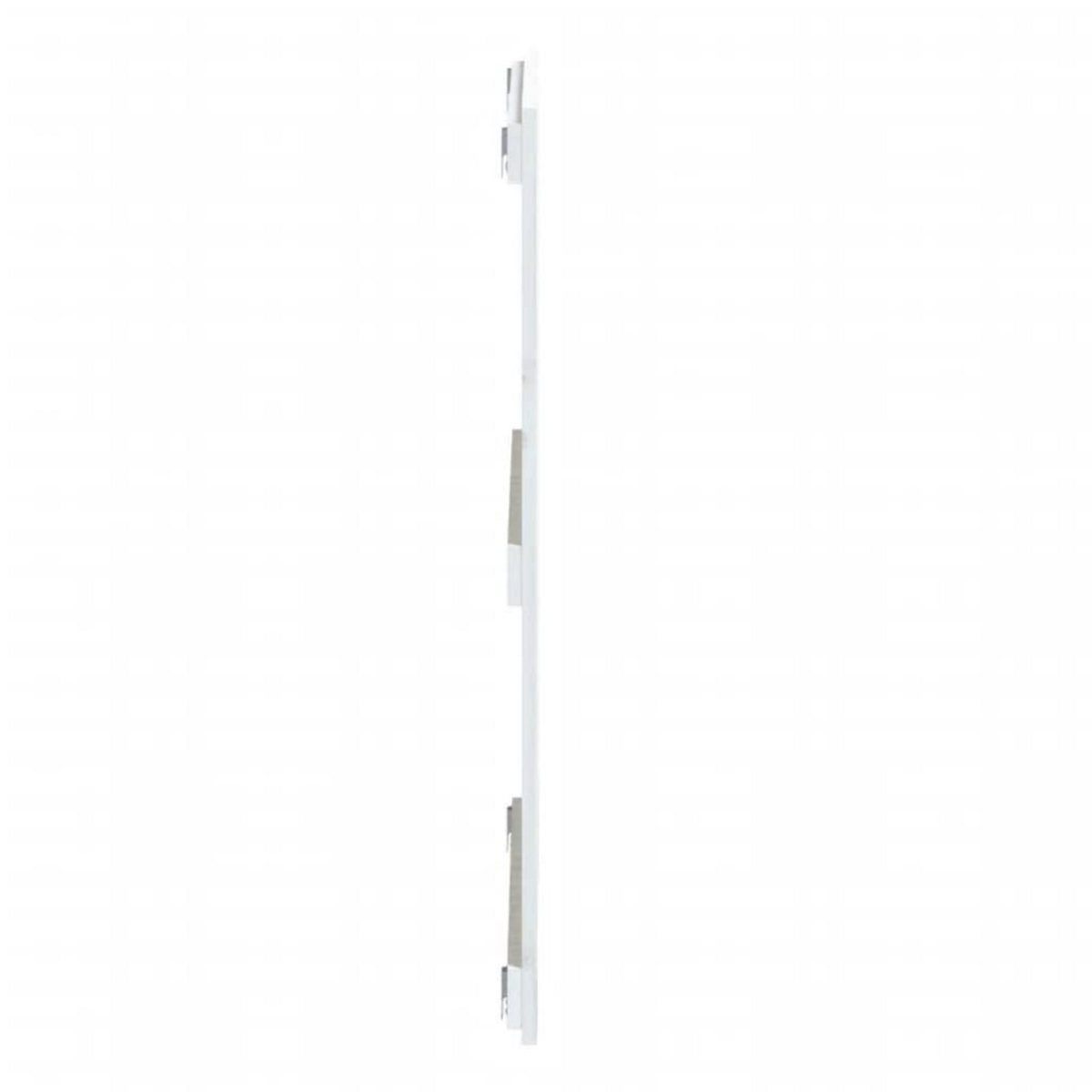 VIDAXL Tete de lit murale Blanc 108x3x90 cm Bois massif de pin