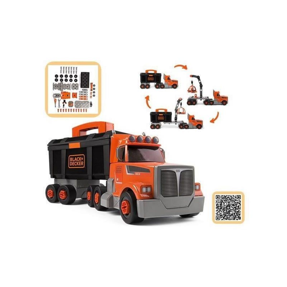 SMOBY SMOBY - BLACK + DECKER - B+D CAMION BRICOLO