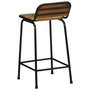 Voir la diapositive 4 : VIDAXL Tabourets de bar lot de 4 46x35,5x80cm bois massif recuperation