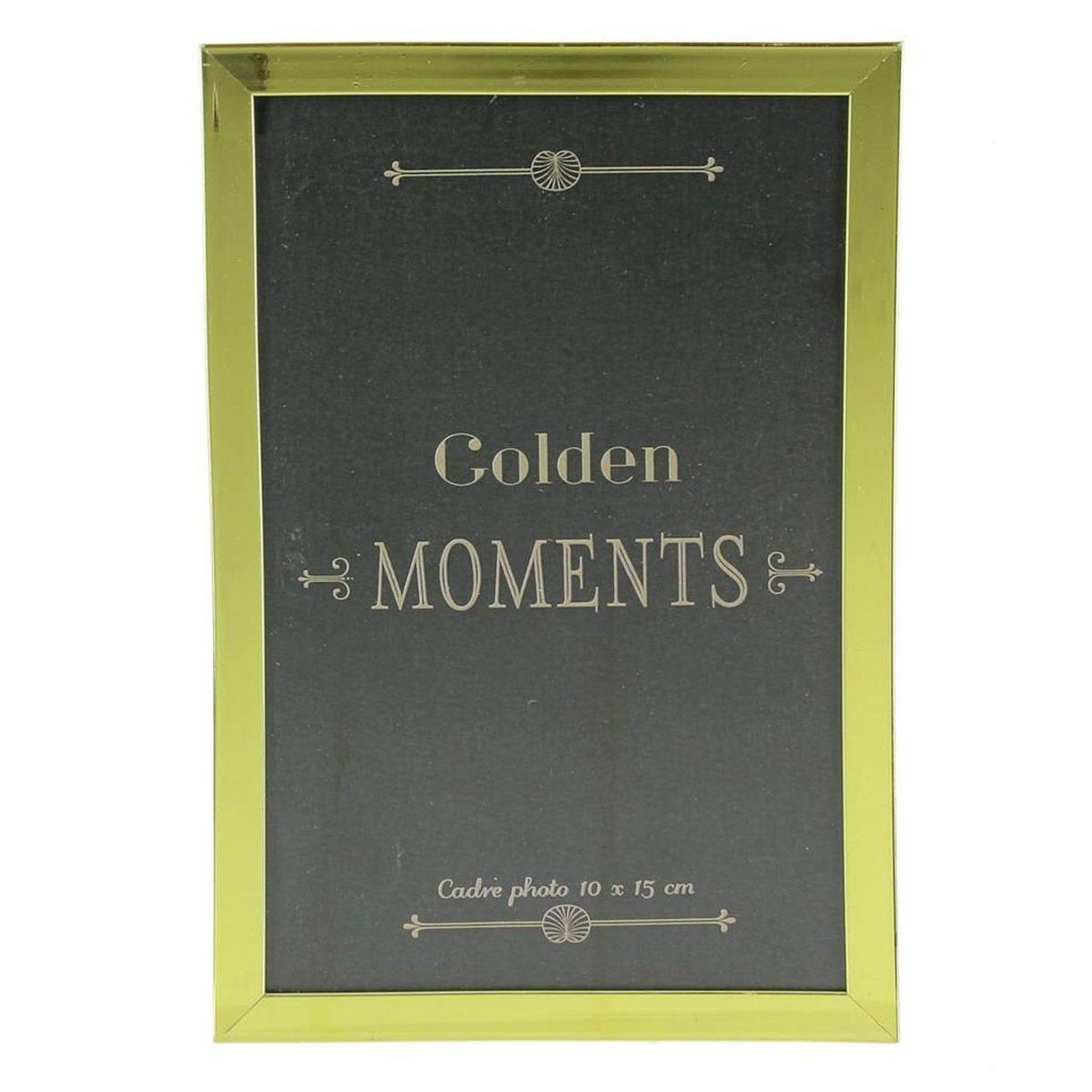 Voir la diapositive 2 : The Home Deco Factory Cadre photo design  golden  10x15cm or