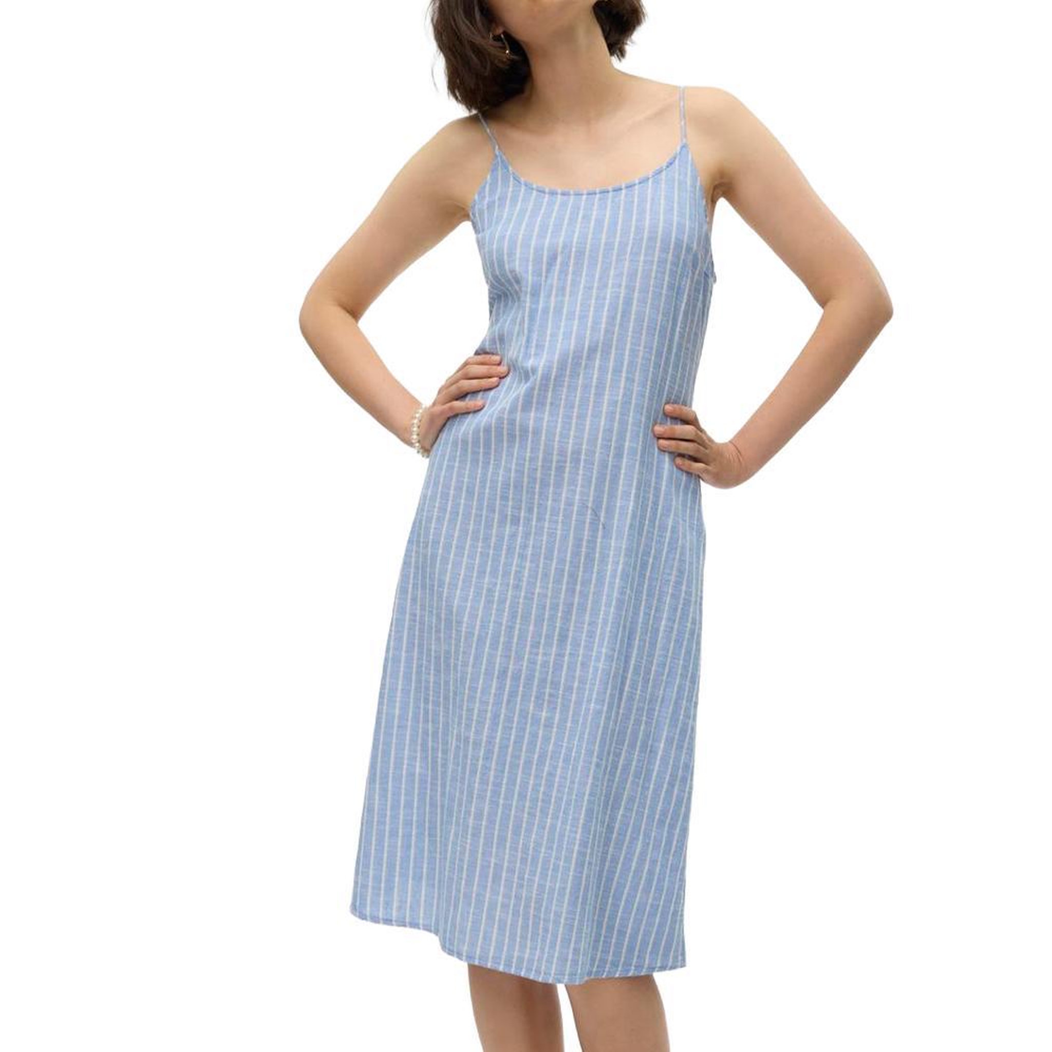 Vero Moda Robe Bleu Femme Vero Moda Kaori. Coloris disponibles : Bleu