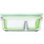 Voir la diapositive 1 : Boite en verre à compartiments GLASSLOCK 0,67 L