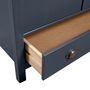 Voir la diapositive 5 : VIDAXL Garde-robe a 3 portes Hill Gris 127x50x170 cm Pin solide