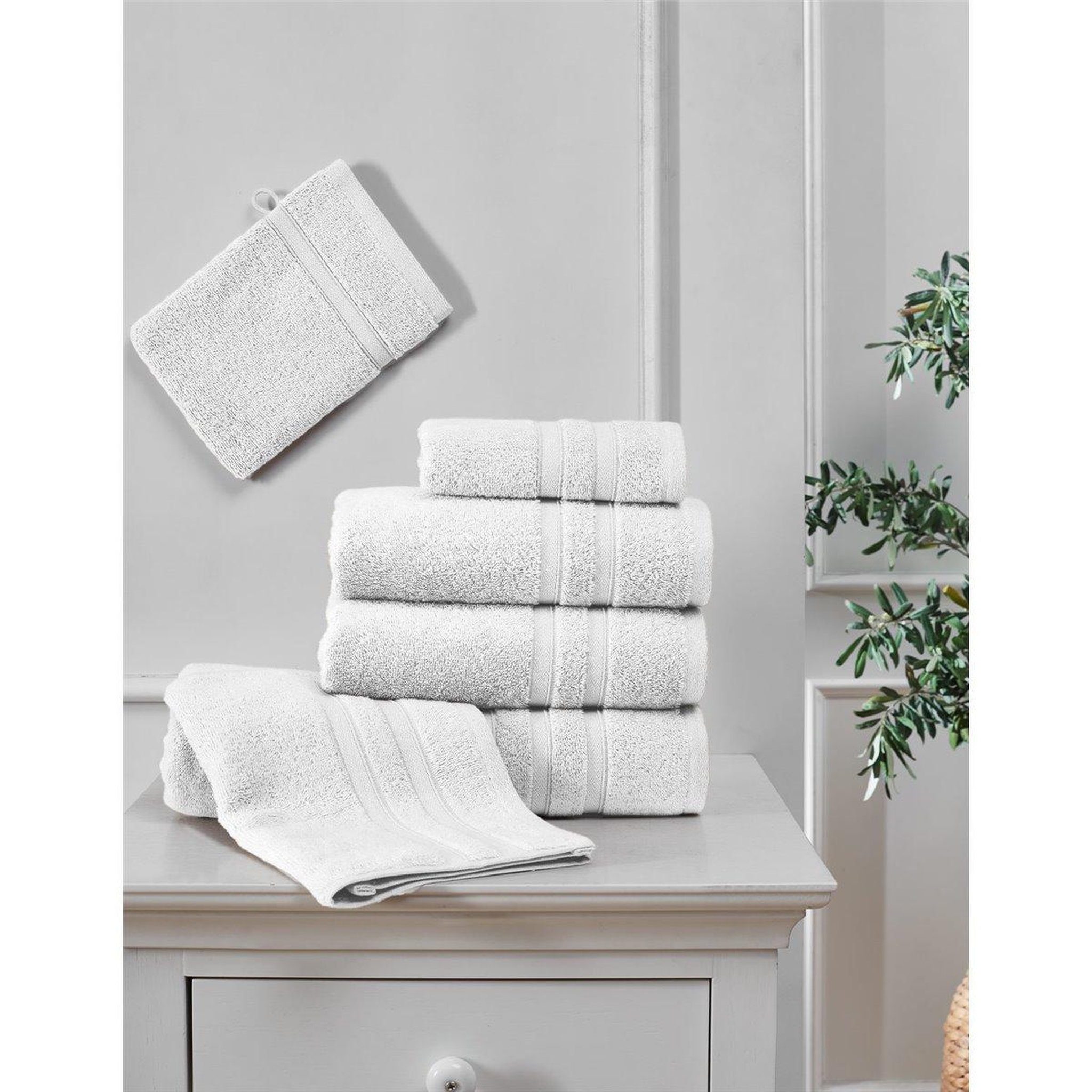 Voir la diapositive 5 : Sensei Maison Drap de bain en coton biologique 520 g/m² BIO ORGANIKA
