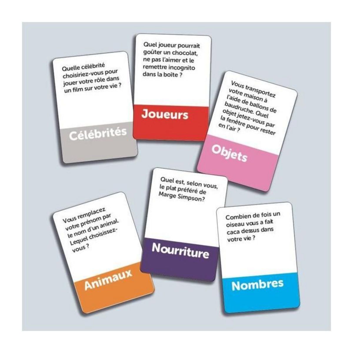 Megableu Questions dingues a poser a vos amis - Jeu d'ambiance - MEGABLEU - Des 14 ans