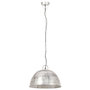 Voir la diapositive 4 : VIDAXL Lampe suspendue industrielle vintage 25 W Argente Rond 41cm E27