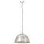 Voir la diapositive 4 : VIDAXL Lampe suspendue industrielle vintage 25 W Argente Rond 41cm E27